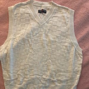 EUC George and Martha Mens sweater vest large